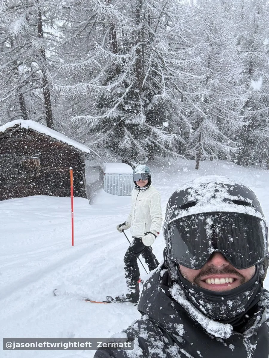 Jason Wright ski instructor Zermatt